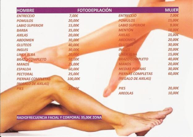 Fotodepilación, quiromasaje y terapia reiki, al mejor precio en ecomasajes