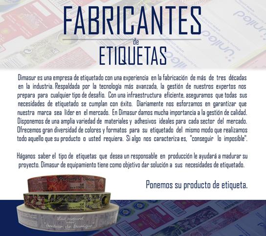 Fabricante de etiquetas, cajas registradoras y balanzas en Málaga