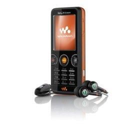 Sony Ericsson W610i Walkman phone, Plush Orange/Bl