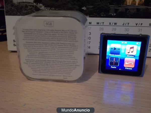 Vendo ipod nano, 8 gb