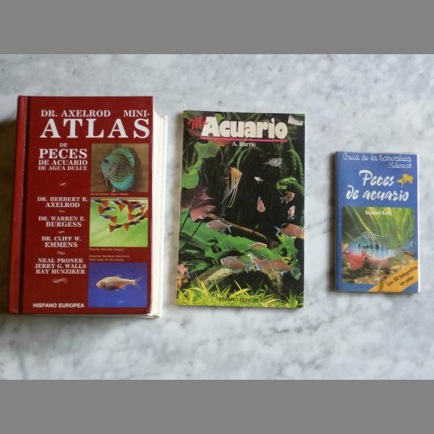 Miniatlas de peces de acuario de agua dulce 2 libros de regalo