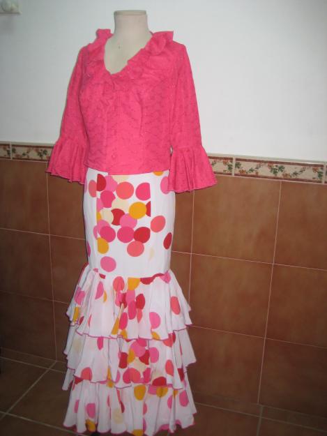 traje de flamenca talla 42
