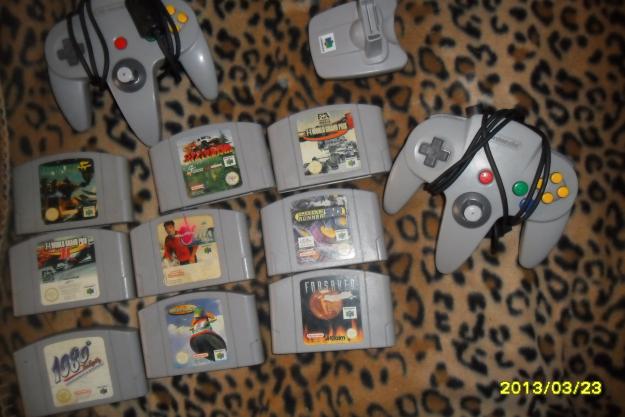 vendo juegos nintendo 64