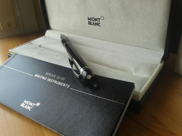 boligrafo mont blanc a estrenar
