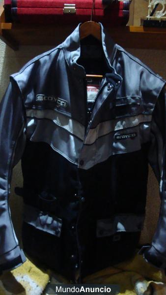 chaqueta cazadora para moto marca scoyco talla m