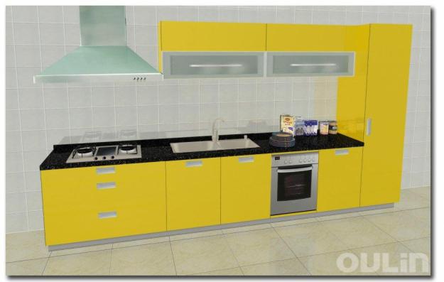 Cocinas nuevas lineal hasta 4 metros