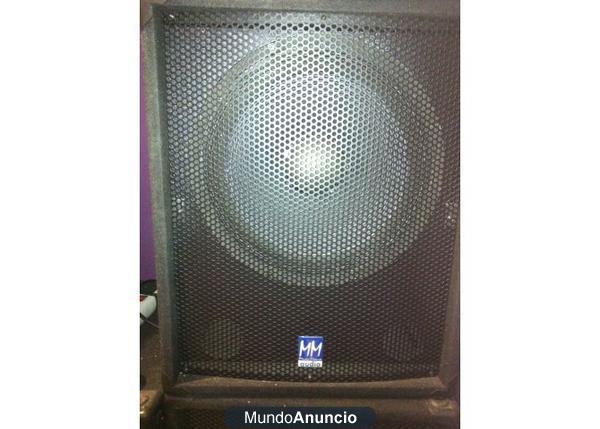 Altavoz Profesional MM Music Mania