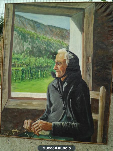 La vella bastera, pintura de Norbert Orobitg