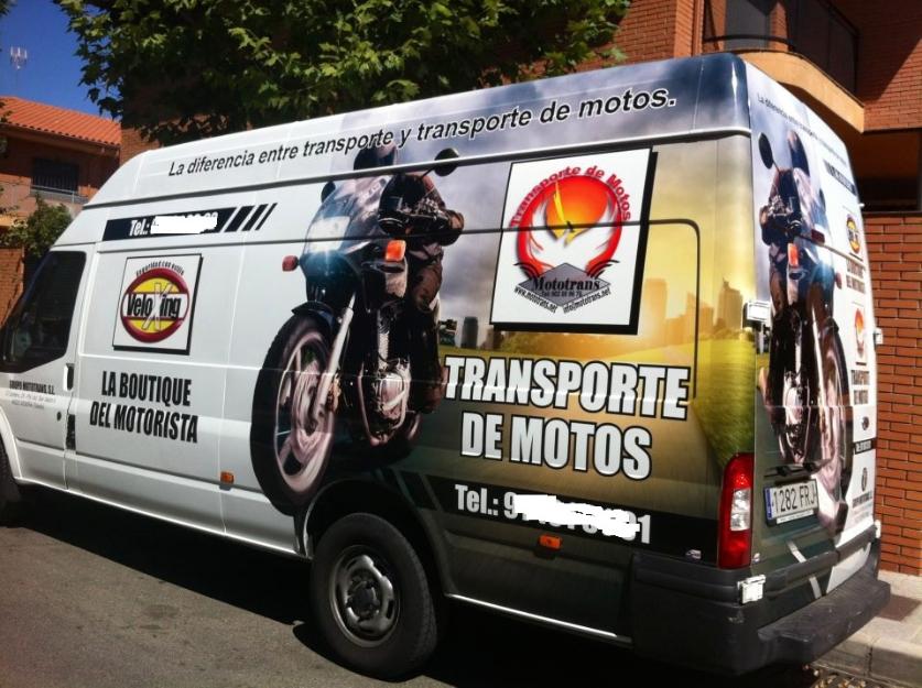 Transporte de motos y quads nacional y internacional