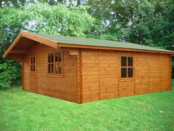 Casa - cabaña de madera 6x6