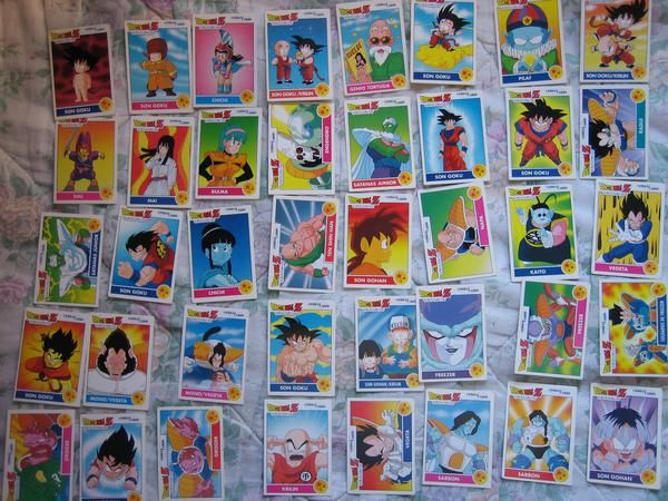 Coleccion completa dragon ball panini combat cards