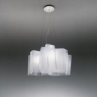 Artemide Logico sospensione 3x120° difusor seda lúcido - iLamparas.com - mejor precio | unprecio.es