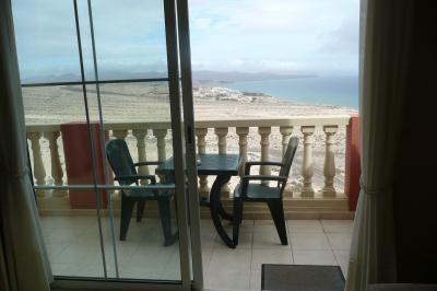 Apartment overlooking beach