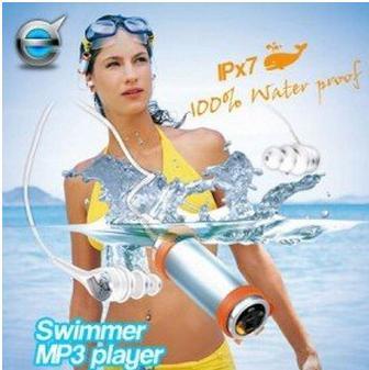 MP3 PLAYER DE 2GB - RESISTENTE AL AGUA