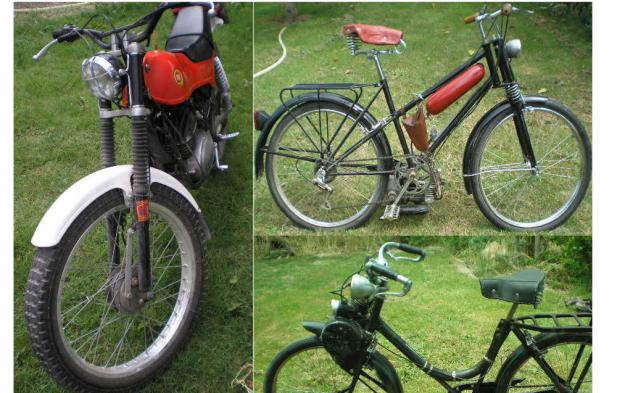 Se vende lote de motocicletas antiguas