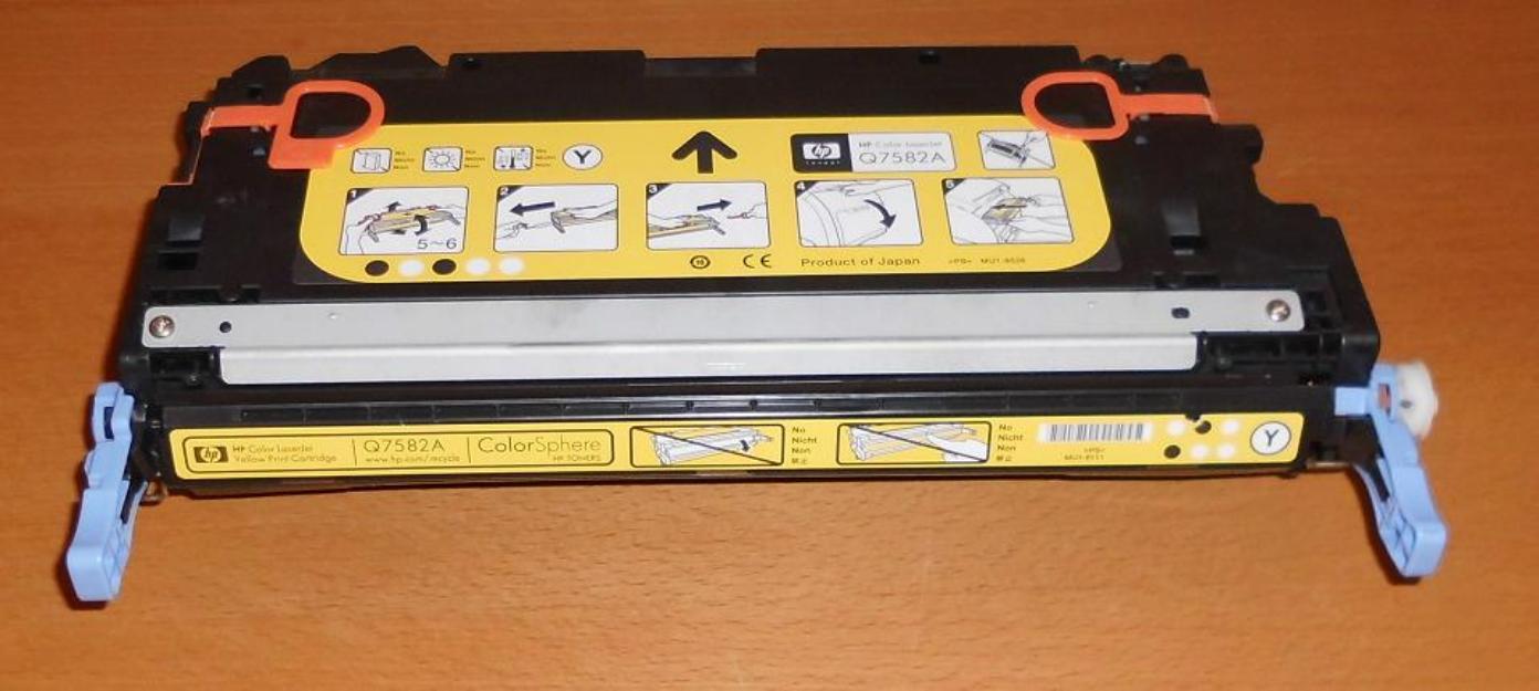 Toner HP Q7582A Original Nuevo sin uso. Sin Caja. Garantia 100%. HP CP 3500 3800
