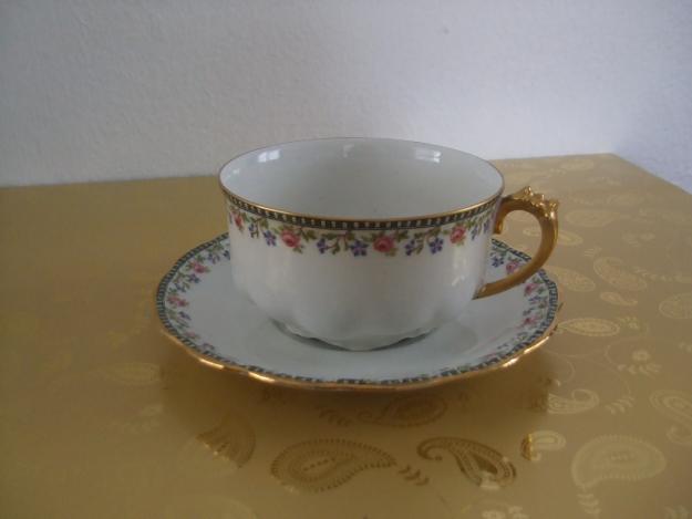 TAZA DE CHOCOLATE LIMOGES