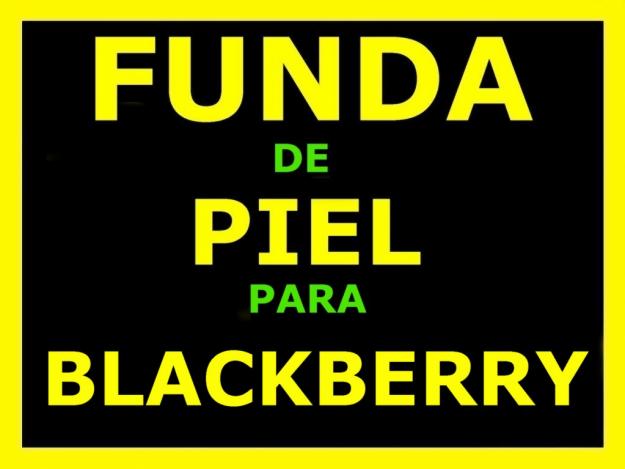 FUNDA DE PIEL PARA BLACKBERRY 9500