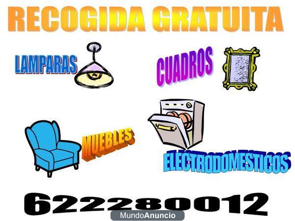 gratis recogida de muebles y demas  enseres del hogar