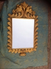 ANTIGUEDADES - 250€ espejo madera tallado y dorado - monj - mejor precio | unprecio.es