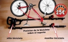 Portabicicleta para techo de coche con barras portaequipajes - mejor precio | unprecio.es