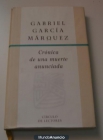 Crónica de una muerte anunciada - mejor precio | unprecio.es