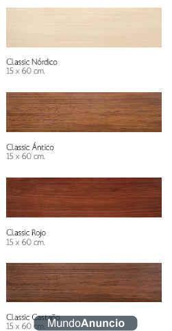 LIQUIDACIÓN PORCELANICO IMITACIÓN MADERA 15X60