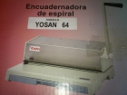 encuadernadora de espiral YOSAN 64 . nueva a estrenar - mejor precio | unprecio.es