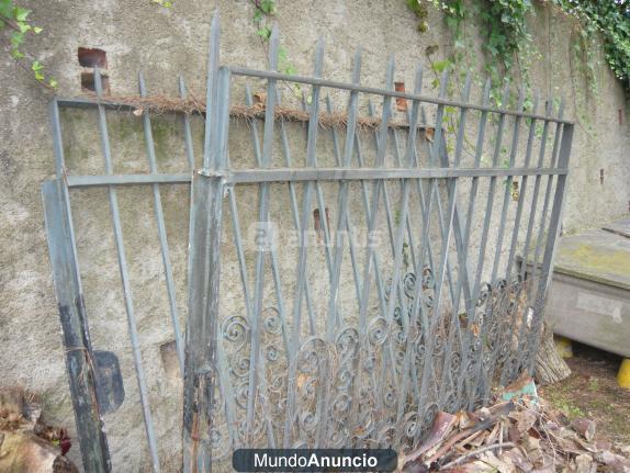 puertas de hierro forjado