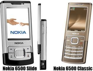 Nokia 6500 Slide