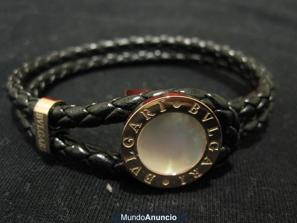 Pulsera Bvlgari cuerda y nacar