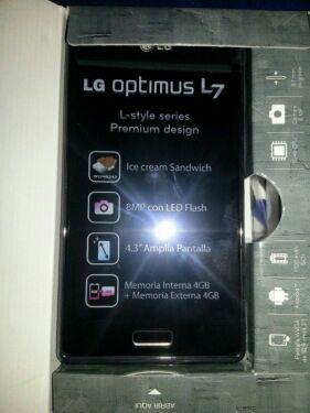 Vendo Lg L 7 Movil es sin uso Nuevo