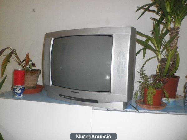 vendo televisión + TDT + DVD con todos los cables