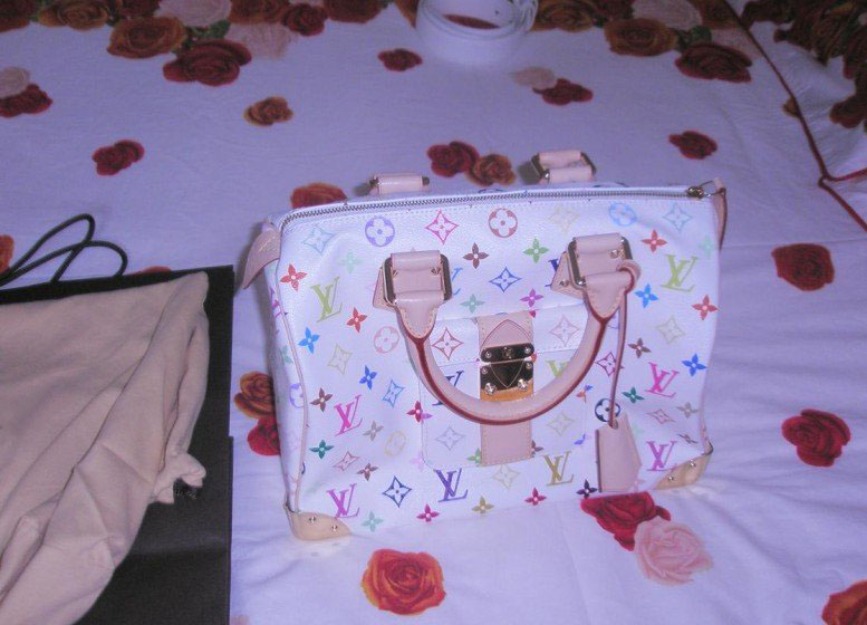 bolso de mano Louis Vuitton Monogram Multicolore Speedy 30