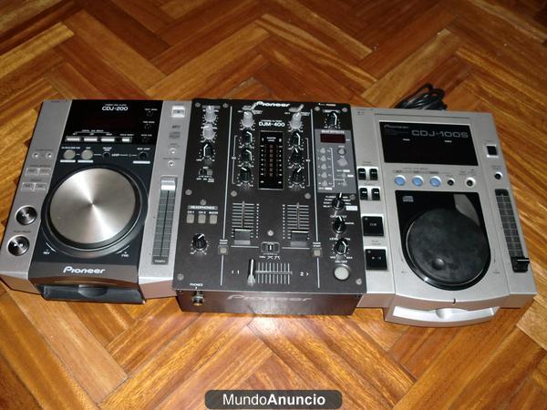 VENDO EQUIPO DE DJ!!! PIONEER!!! SUPER ECONOMICO!!!
