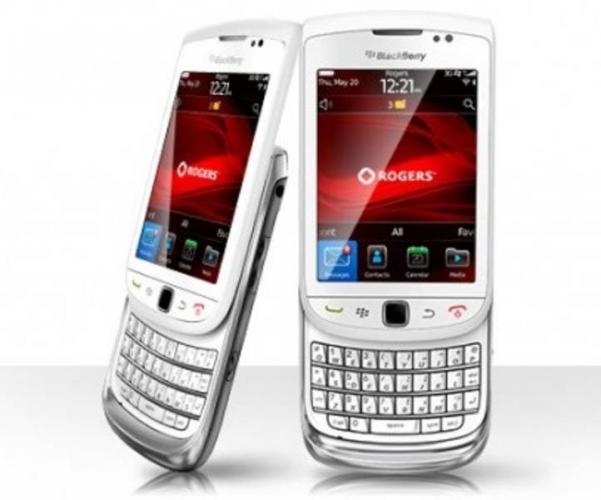 White Blackberry Torch 9800