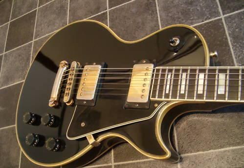 1981 GIBSON LES PAUL CUSTOM EBONY VINTAGE AGED BEAUTY