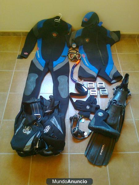 Equipo de buceo