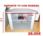 Soporte tv con ruedas en buen estado...tv de 14 hasta 70 pugadas - mejor precio | unprecio.es