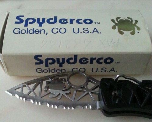 Cuchillo de colección Original - Spyderco Mod. C35SBK 