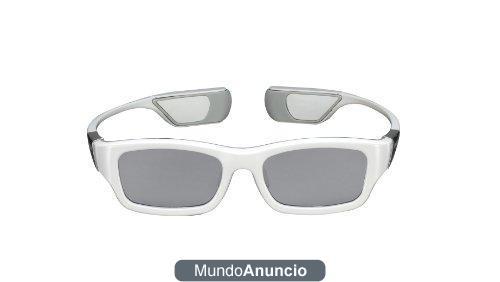 Samsung SSG-3300CR/XC - Gafas 3D recargables (solo para televisores Samsung de la Serie D), color blanco