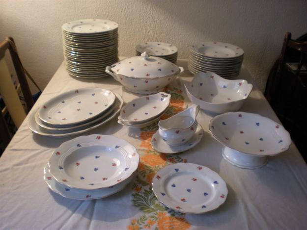 Vajilla de Porcelana de Bohemia CHODAU