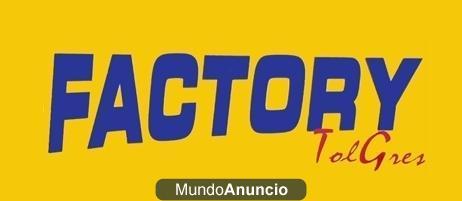 Oferta cerámica- FACTORY TOLGRES Stock -descatalogados