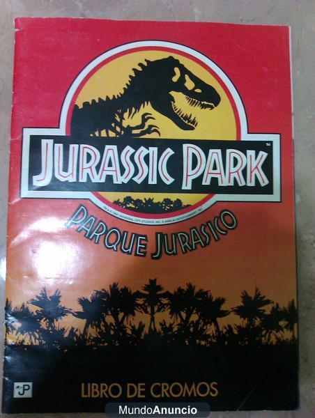Album y Cromos Jurassic Park ´92