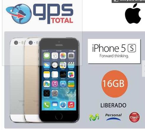 Iphone 5s Apple 16gb Retina Tactil 3g