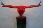 Vendo escultura "El Atleta" con base de mármol. - mejor precio | unprecio.es