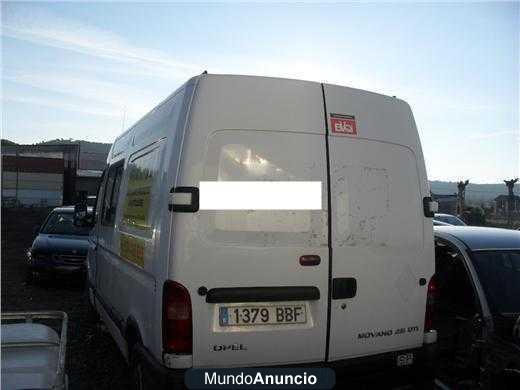despiece de opel movano