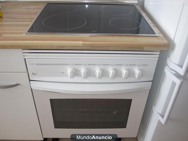 vendo horno y vitroceramica Teka hc485me blanco 145€ negociable