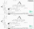 Vendo 2 entradas para musical de nacho cano A - mejor precio | unprecio.es