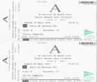 Vendo 2 entradas para musical de nacho cano A - mejor precio | unprecio.es